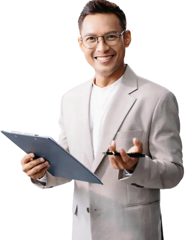 Image of a Man during Discovery of Tailored Solutions