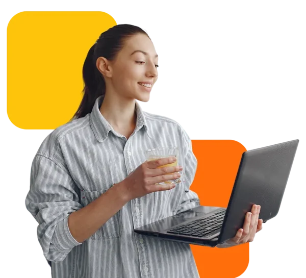 Illustration of Creative Professional working in Creative Precision